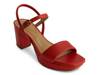 Canto Platform Sandal Red view