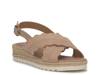 Tonita Wedge Sandal Taupe view