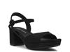 Piper Platform Sandal Black view
