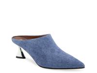 Jama Mule Blue Denim view