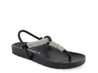 Leve Sandal Black Crystal view