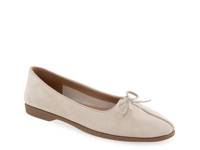Novia Ballet Flat Stone Suede view