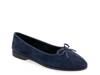 Novia Ballet Flat Navy Suede view