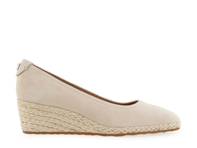Roma Espadrille Wedge Pump
