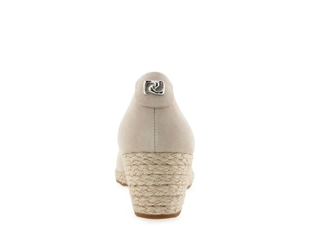 Roma Espadrille Wedge Pump