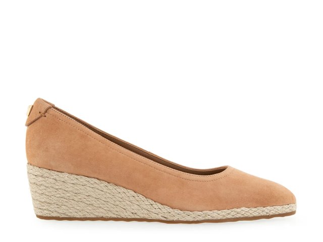Roma Espadrille Wedge Pump