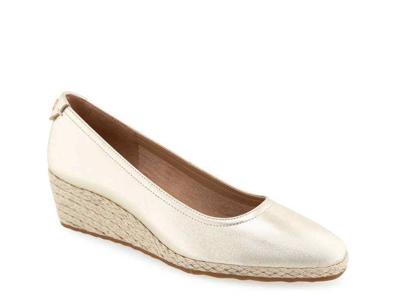 Roma Espadrille Wedge Pump