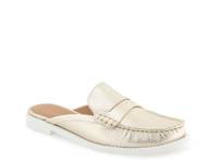 Salome Mule Gold Metallic Leather view