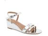 Witt Wedge Sandal Silver Metallic Patent view