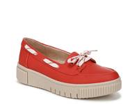 Tia Boat Shoe Red view