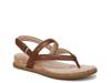 Carolyn Wedge Sandal Dark Brown view