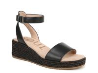 Gloria Wedge Sandal Black view