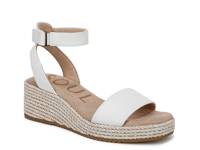 Gloria Wedge Sandal White view