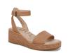 Gloria Wedge Sandal Dark Brown view
