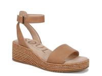 Gloria Wedge Sandal Dark Brown view