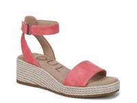 Gloria Wedge Sandal Fuchsia view