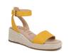 Gloria Wedge Sandal Yellow view