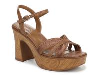 Katalina Platform Sandal Dark Brown view