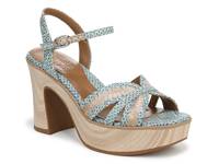 Katalina Platform Sandal Blue view