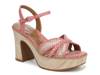 Katalina Platform Sandal Pink view