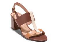 Josie T-Strap Sandal Brown/Ivory/Tan view