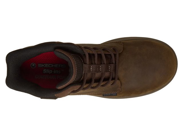 Skechers Hands Free Slip-ins Work Slip-Resistant Cliff Composite