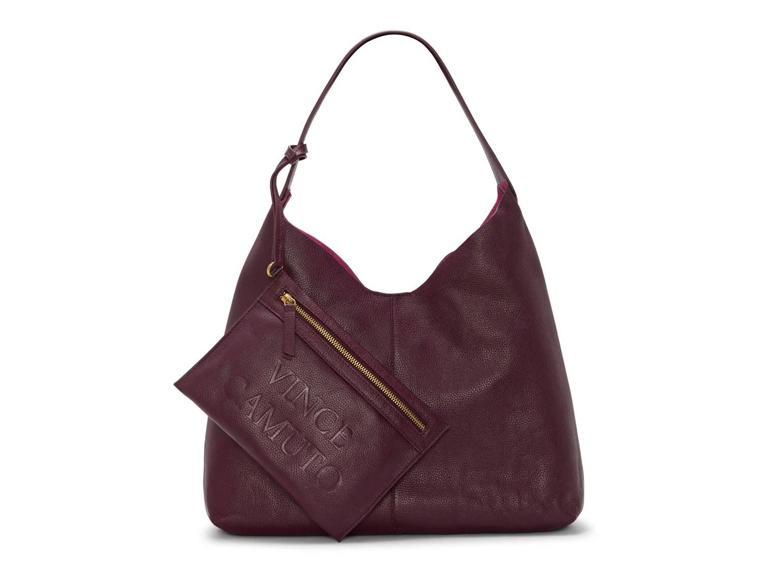 Jenna Leather Hobo Bag