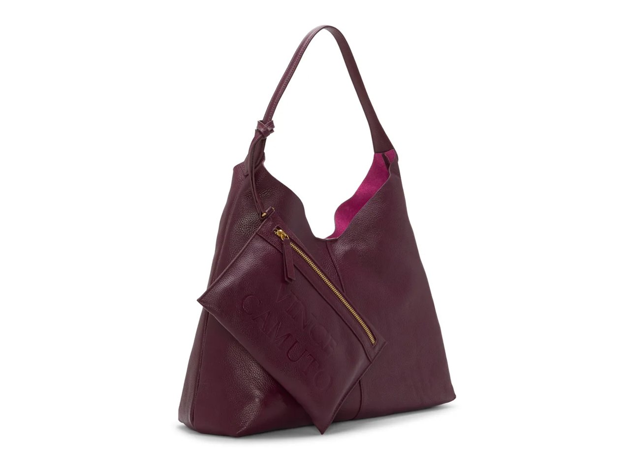 Jenna Leather Hobo Bag