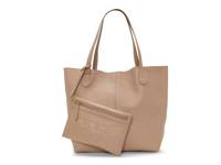 Jenna Leather Tote Cappucino view