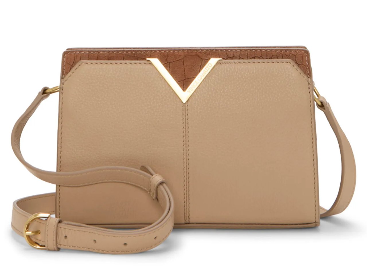 Tasha Leather Crossbody Bag