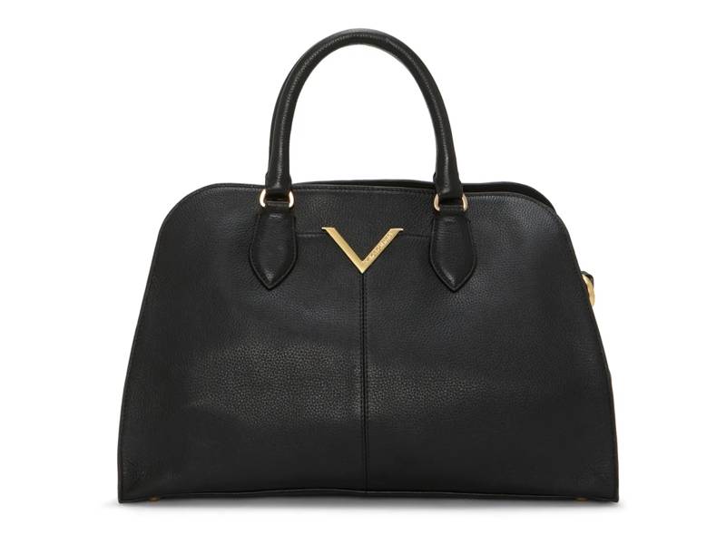 Tasha Leather Dome Satchel