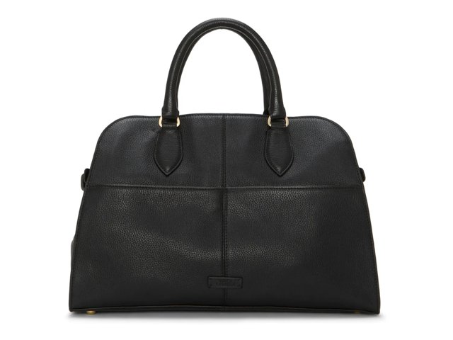 Tasha Leather Dome Satchel