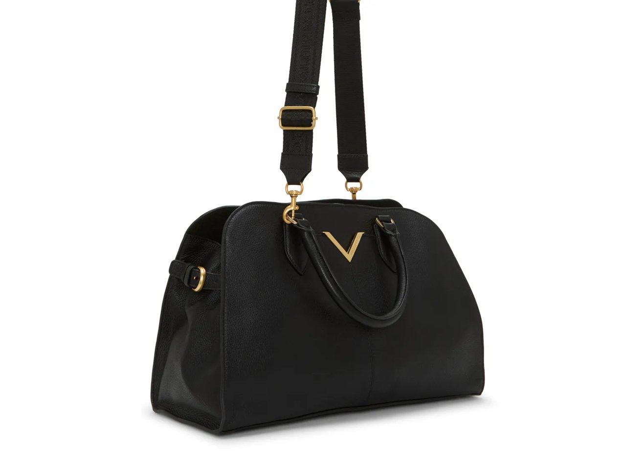 Tasha Leather Dome Satchel
