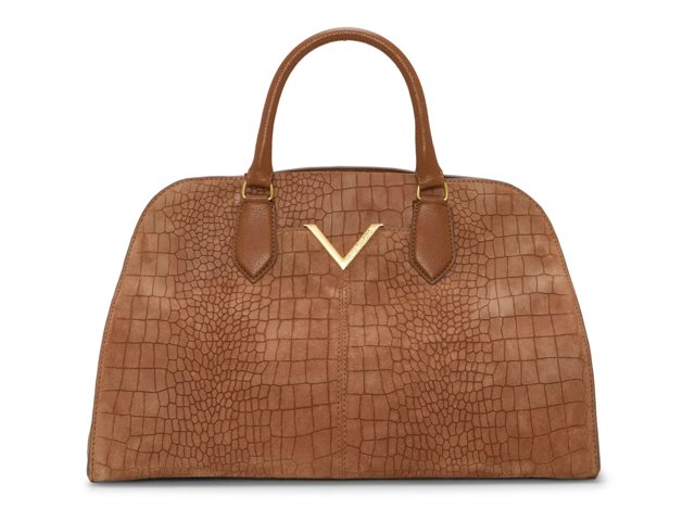 Tasha Leather Dome Satchel