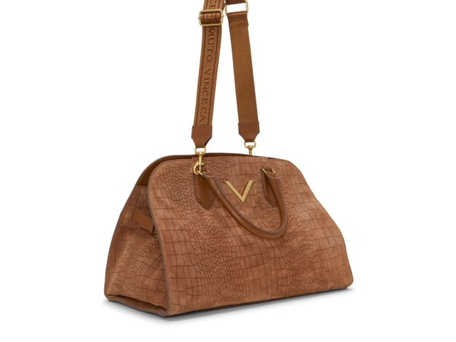 Tasha Leather Dome Satchel