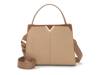 Tasha Leather Shoulder Bag Cappucino view