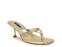 Andela Sandal Gold Metallic view