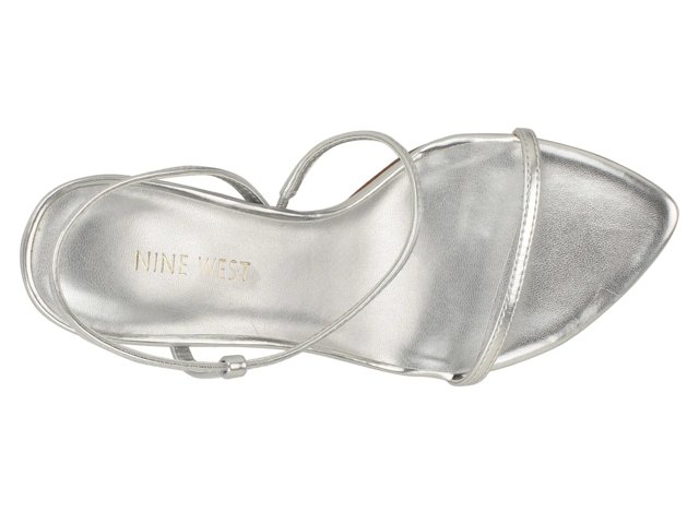 nine west silver dress shoes Women's Nine West Metallic Heels