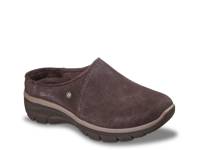 Relaxed Fit Easy Going Lovely Latte Clog Chocolate Suede view