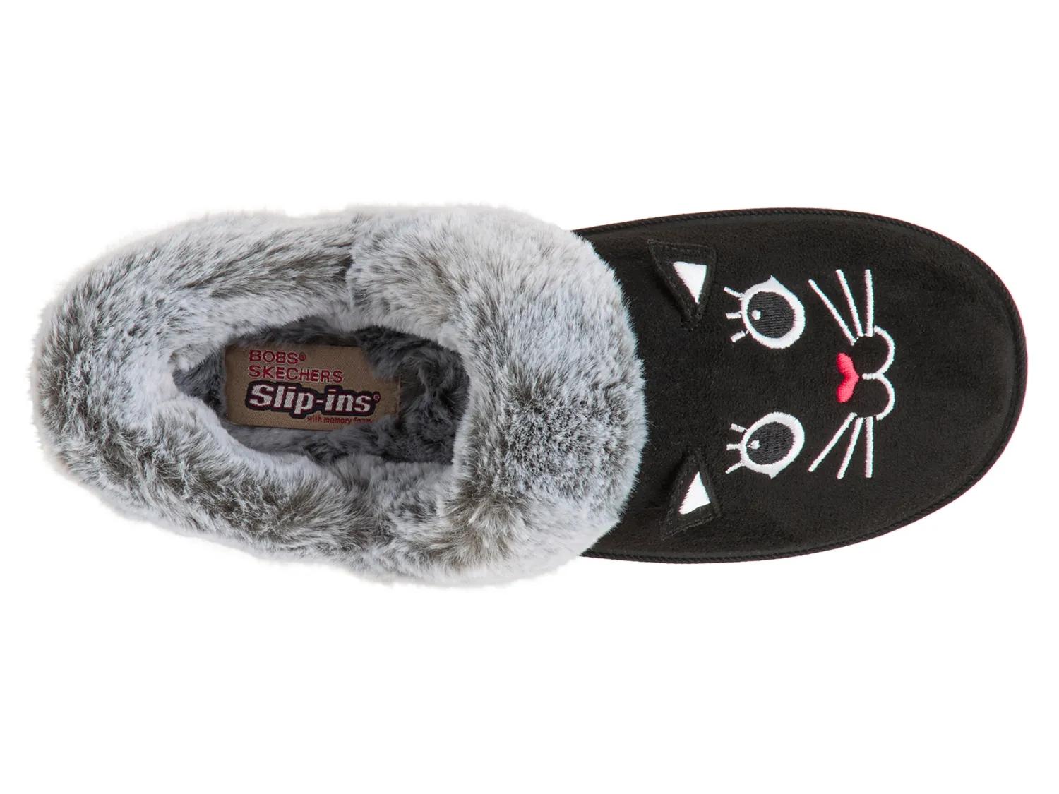 BOBS Slip-Ins Cozy Kiss Meow Slipper - Women's