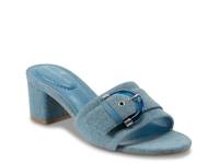 Ardonna Sandal Denim Blue Fabric view