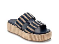 Pelma Platform Sandal Navy/Beige view