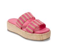 Pelma Platform Sandal Pink/Beige view