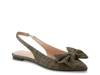 Simona Flat Moss Green/Gold Metallic view