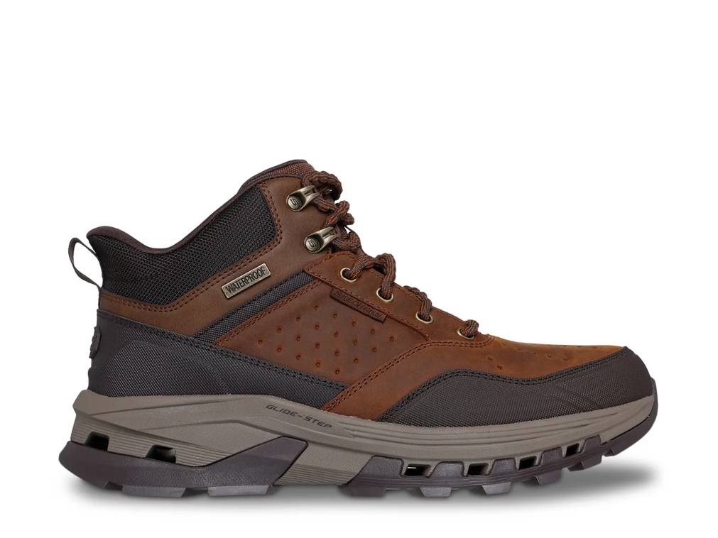 Click to shop the Men's Skechers Hands Free Slip-ins Relaxed Fit Glide-Step Randell Brecken Hiking Boot