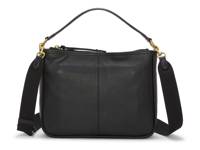 Clay Leather Shoulder Bag Black view