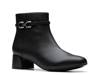 Iridessa Air Bootie Black Leather view