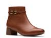 Iridessa Air Bootie Dark Tan Leather view