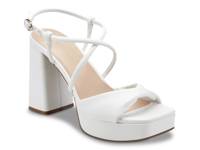 Glady Platform Sandal White view