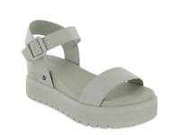 Kayci Platform Wedge Sandal Sage Green view